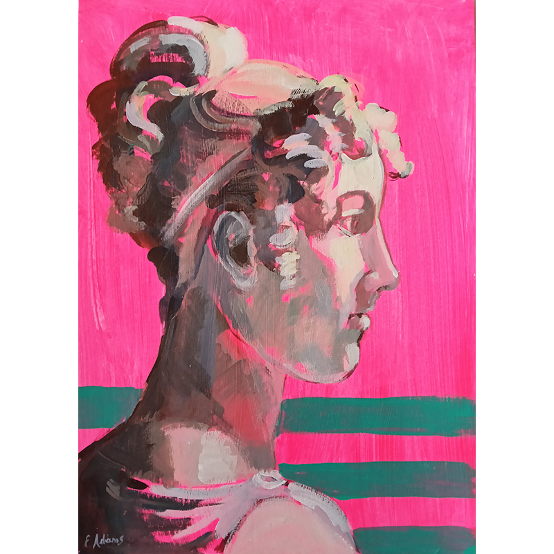 Liz Adams Painting: My Jane Austen