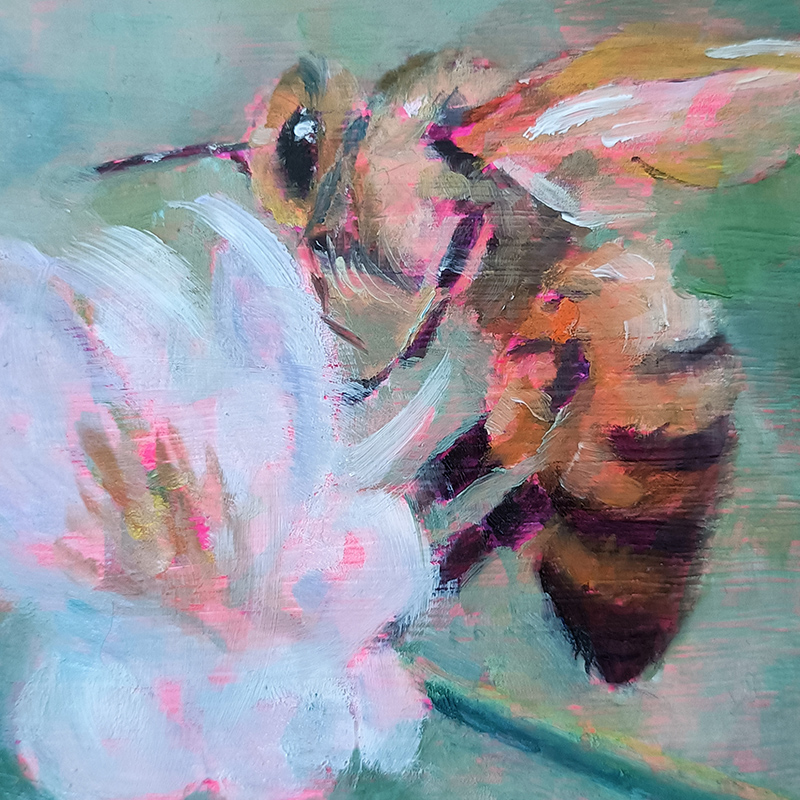 Liz Adams Painting: Royal Forager