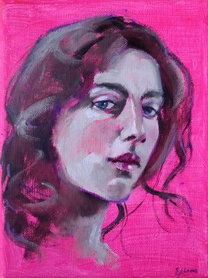 Liz Adams painting: Electric Venus