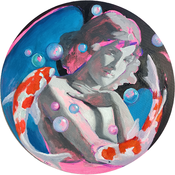Liz Adams painting: Metamorphoses